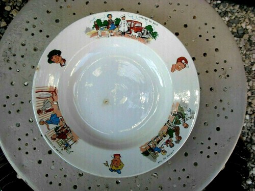 Bel assiette creuse parlante