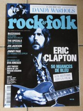 ROCK AND FOLK N° 618 fevrier 2019 ERIC CLAPTON JOE JACKSON JIMMY PAGE PRODIGY