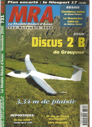Mra 731 plan nieuport 17 - plan,