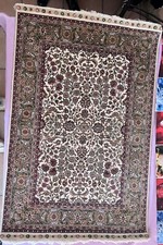 tapis persan soie fait main en