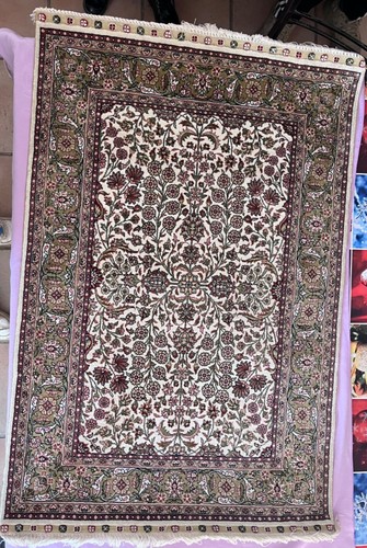 Tapis persan soie - fait, en