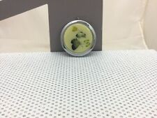 Miroir de sac métal argenté