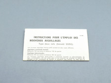 HORNBY NOTICE POUR AIGUILLAGE ELECTRIQUE ECHELLE H0 1/87