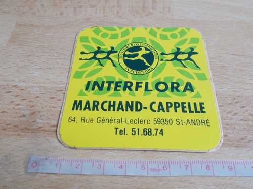 Autocollant magasin interflora - autocollant,