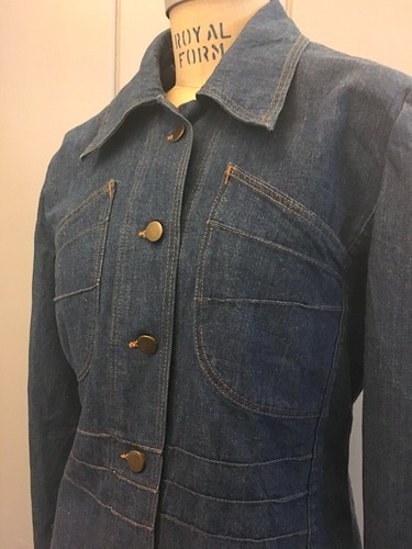 Women vintage 1970 denim - 1970's,