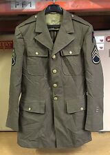 GENUINE US ARMY WW2 UNIFORM JACKET COAT WOOL OD DATED 1942 EX COND !!! 39L