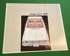 Notice Publicitaire   DODGE Chrysler - DART - 1966