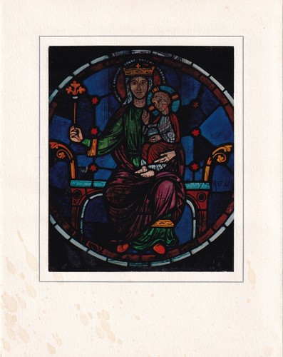 Encart philatélique eglise - encart,