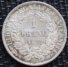 FRANCE 1 FRANC CERES 1872 A