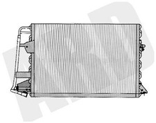 Condensateur climatisation pour Ford Escort MK5 de 1991 à 1998