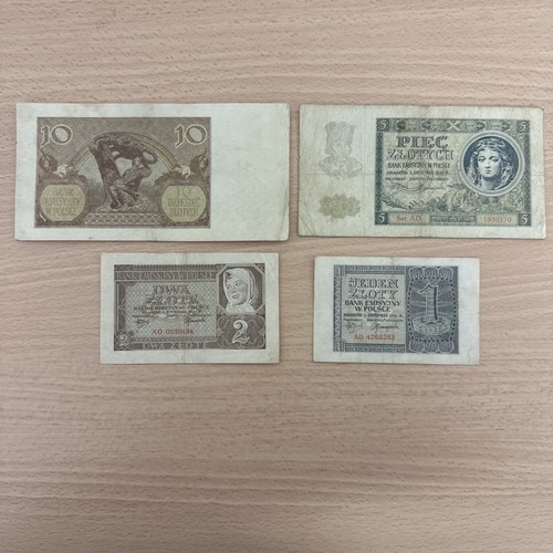 Lot billets pologne - de, 1
