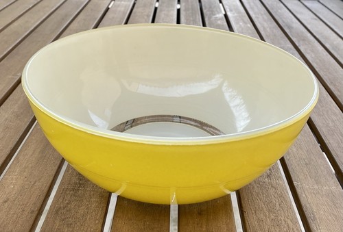 Saladier duralex jaune années - saladier,