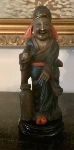 Ancienne statuette bouddha - statuette,