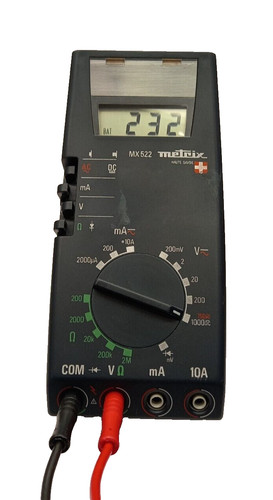 Multimètre metrix 522 - metrix,