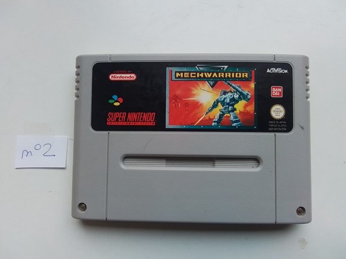 Mechwarrior sur super nintendo - sur,