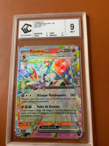 Carte pokemon pyrobut - carte,