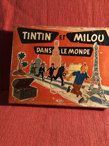 Tintin milou dans le - milou,