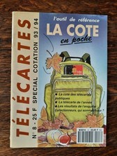 Télécartes - La cote en