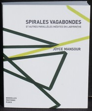 NEUF Joyce Mansour Spirales vagabondes Jean-Michel Place 2018