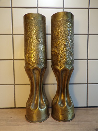 Paire vase douille chêne - paire, 2