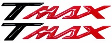 2 Autocollants-Stickers Résine Gel 3D Écrit Tmax 500-530-560 X Scooter Yamaha