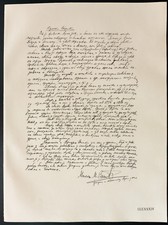 1926 - Lithographie citation Général Miloch Vasnitch.