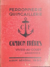 Camion Frères, Album général 1930, ferronnerie, quincaillerie