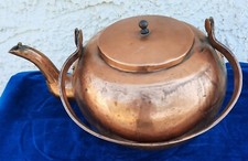 Bouilloire ancienne  en cuivre rouge 