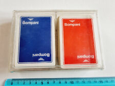 Cartes À Jouer Bompani Poker Bridge Ramino Vintage Originales Nouvelles