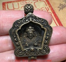1.2"Old Tibet Tibetan Bronze