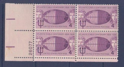 Usa 1112 mnh fvf plaque - us,