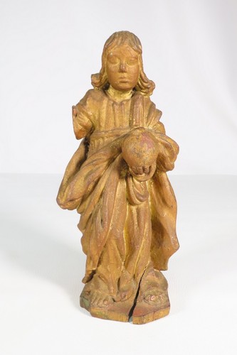 Ancienne jolie sculpture - ancienne, en
