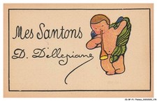 CD-BFP1-0090-ILLUSTRATEUR - DELLEPIANE - Mes santons