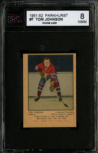1951 parkhurst tom - 1951-52,