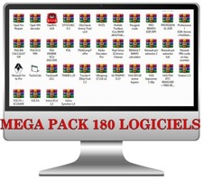MEGA PACK COMPLET 180 LOGICIELS ECU PROGRAMATION