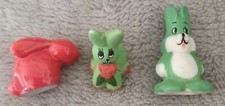 3 Fèves Lapin Chasse, Rabbit Kaninchen Coniglio  ?