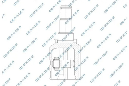 Joint cardan 601186 gsp - joint,