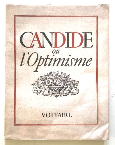Voltaire candide ou - candide,