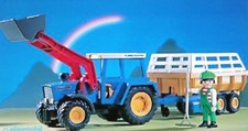 Playmobil -- Pièce de rechange -- Tracteur et remorque 3073 --