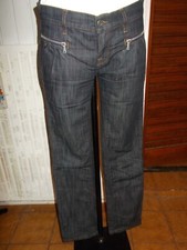 Pantalon jean stretch taille basse HUGO BOSS Orange w28 L34 38 SLIM poches zip