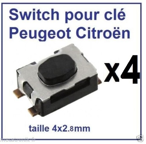 Switch bouton clé - de,