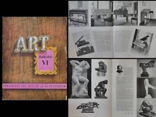 ART ET INDUSTRIE n°VI 1947 - ANDRE ARBUS, PIANO, MALFRAY, ADNET