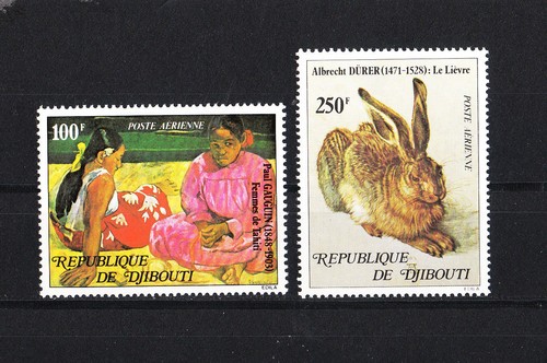 Djibouti timbre peintre - ,