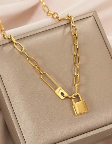 Collier long cadenas en - collier,