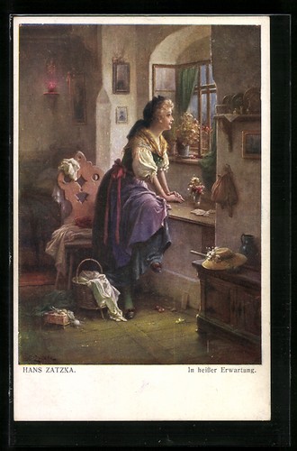 Carte postale artiste - postale, d'artiste