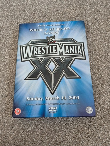 Wwe wrestlemania dvd - wwe, xx