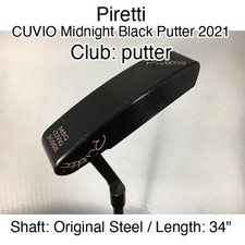 Putter Piretti CUVIO Midnight