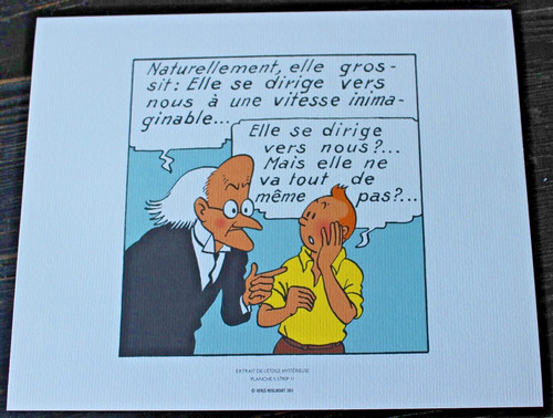 Litho libris tintin - ex,