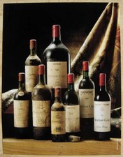 Publicité Papier - Vins MOUTON-CADET de 1991