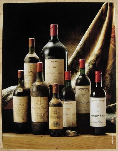 Publicité papier vins - publicité,